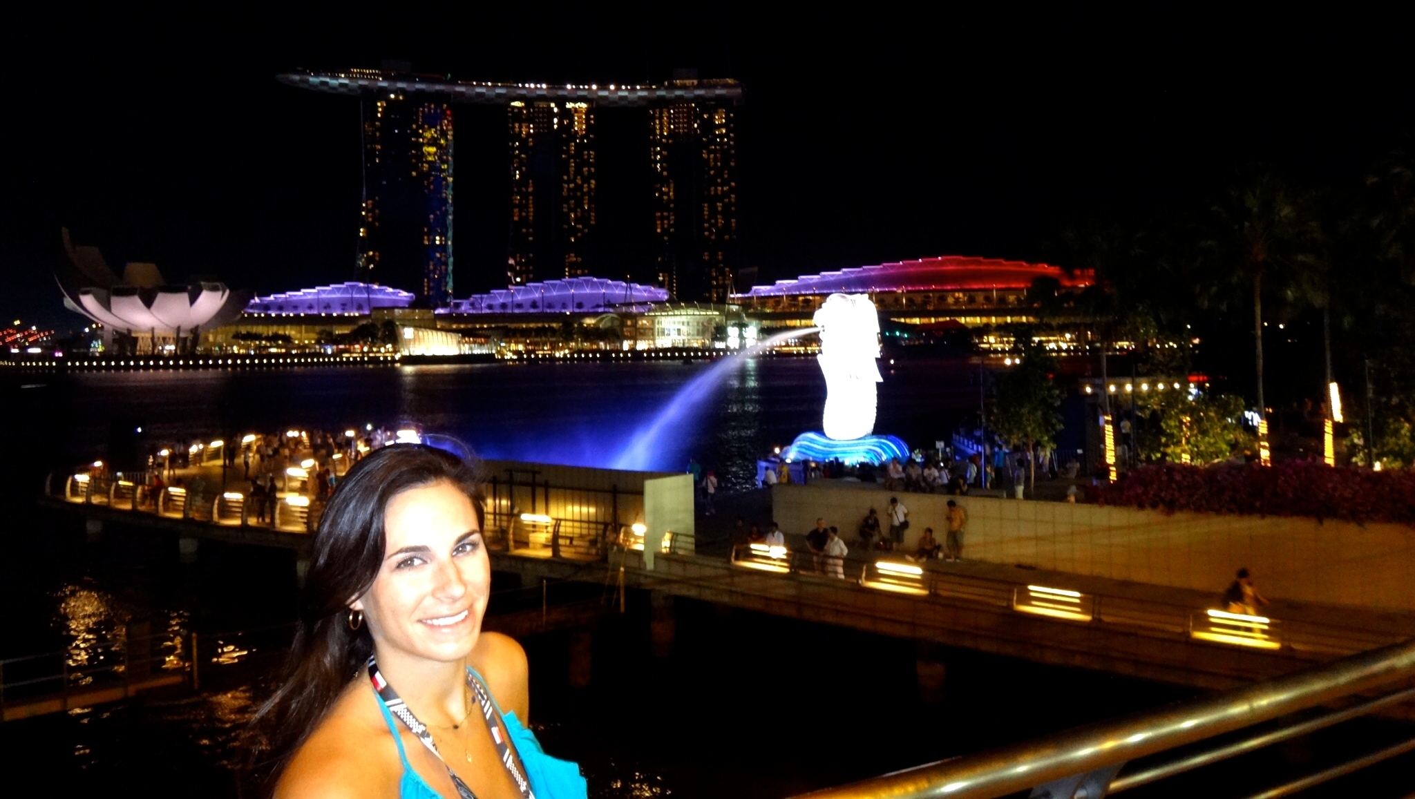 2 days in Singapore - Spitting Merlion