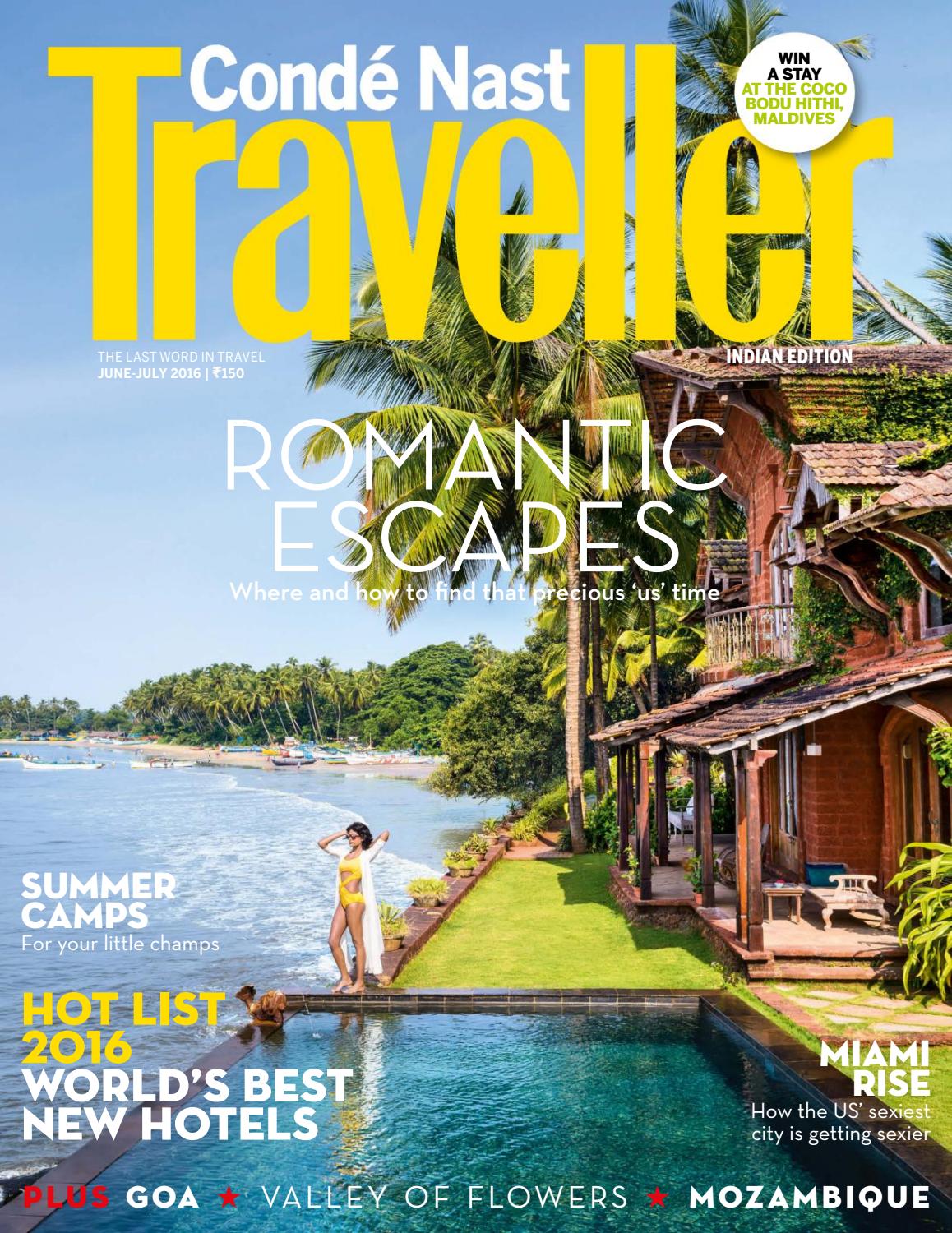 best travel magazines conde nast traveller