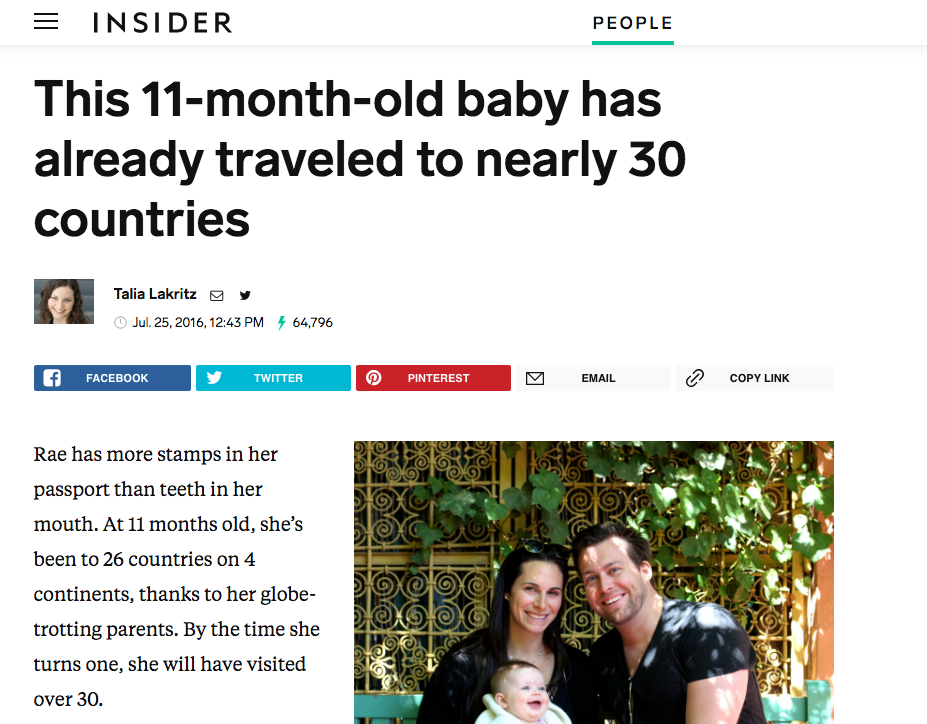 business insider infant travel