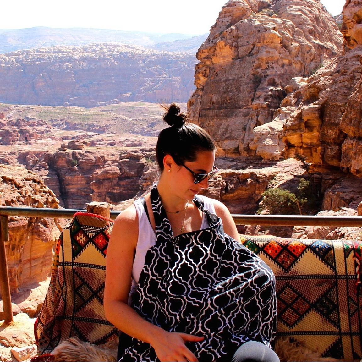 nursing baby petra jordan