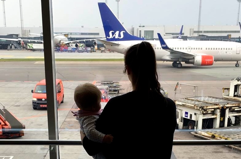 how to fly with a baby