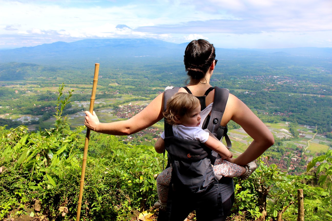 Indonesia baby travel amanjiwo borobudur