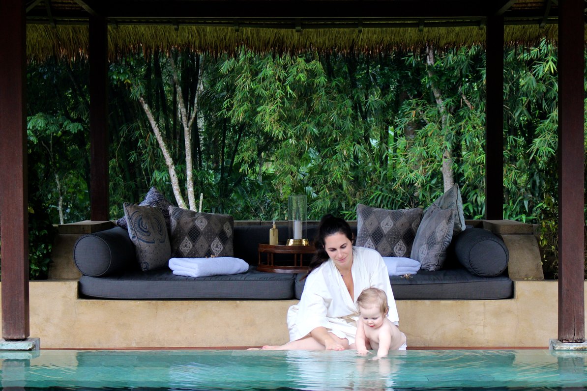Amanjiwo private pool villas Indonesia Baby Travel Amanjiwo Borobudur Indonesia