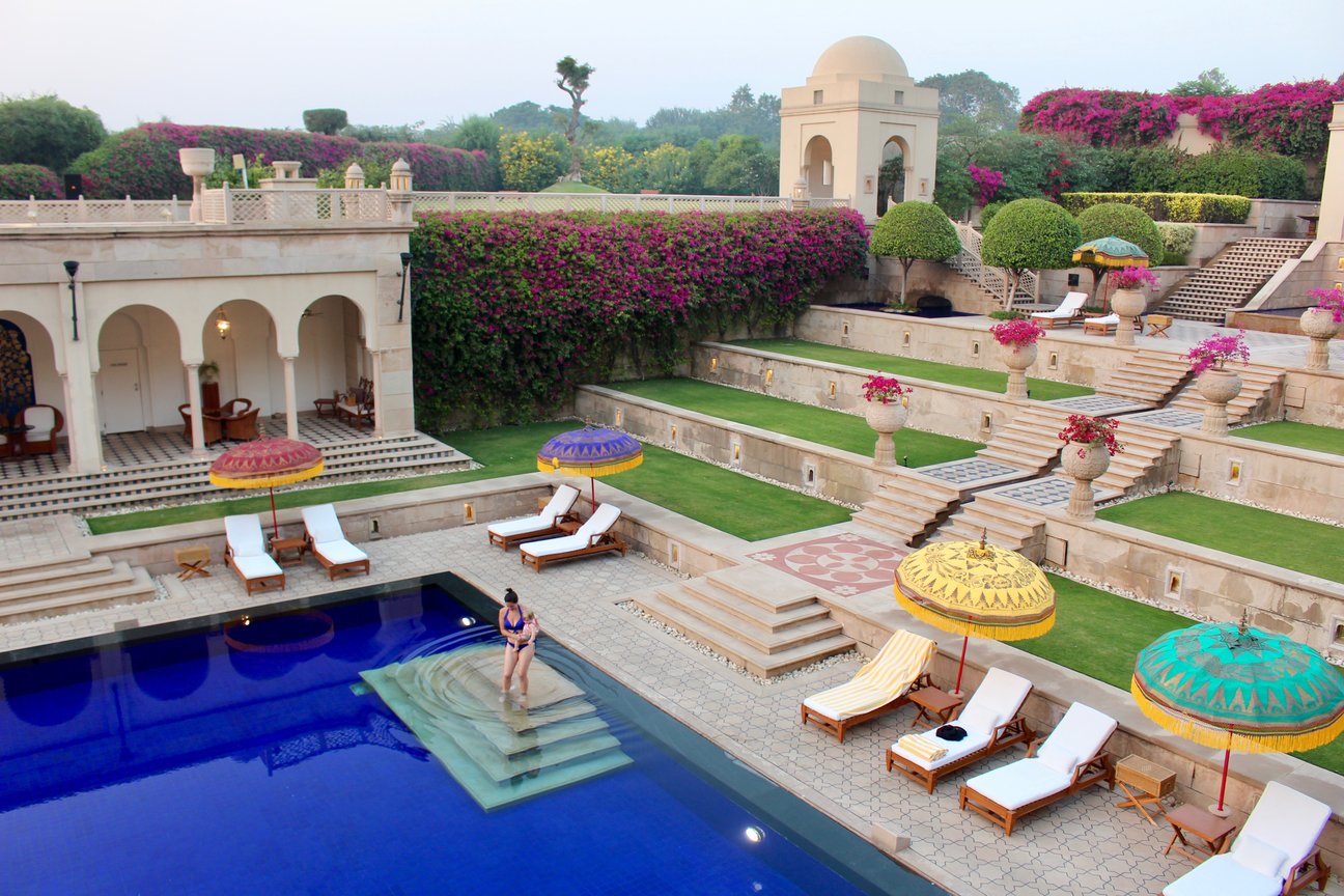 oberoi amarvillas agra india baby travel