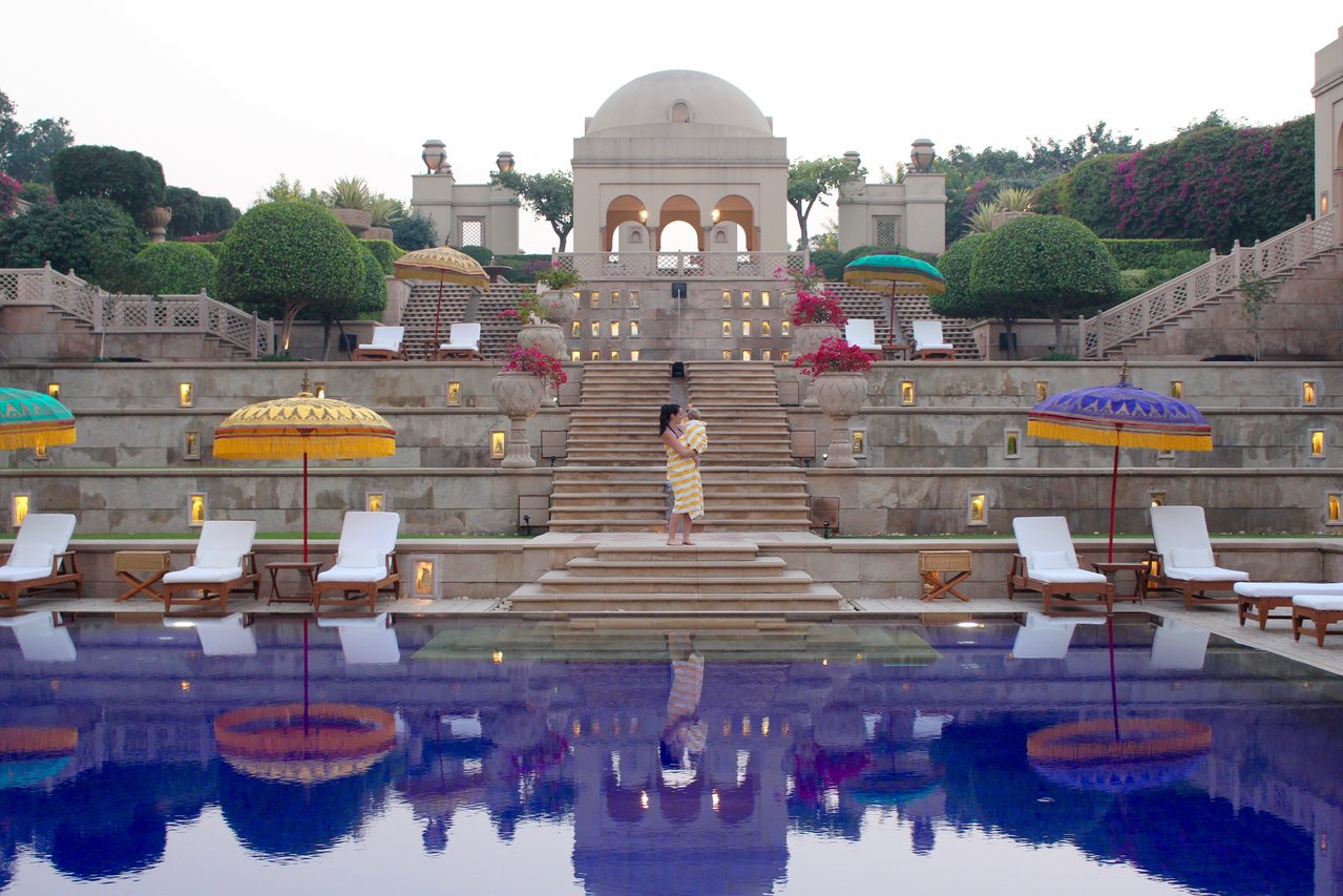 oberoi amarvillas agra india baby travel