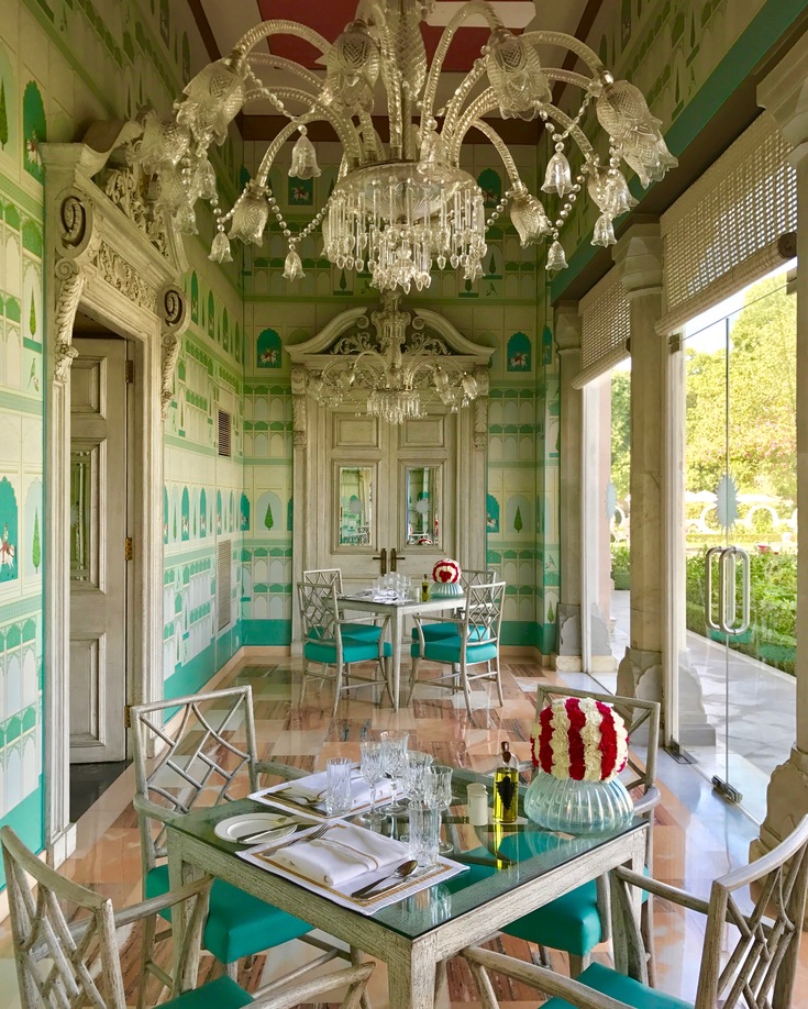 sujan rajmahal palace jaipur india luxury dining