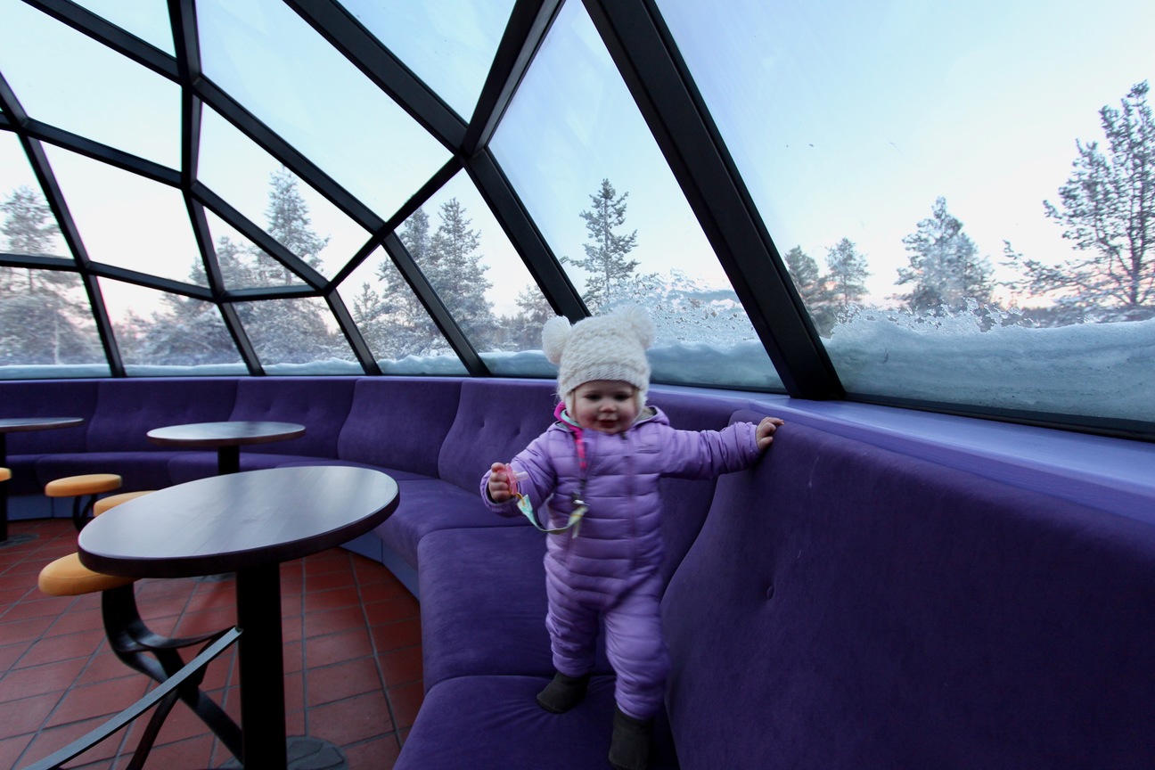 Kakslauttanen Arctic Resort family travel