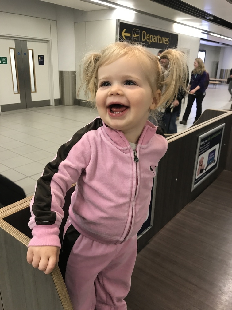 Toddler travel snacks airport