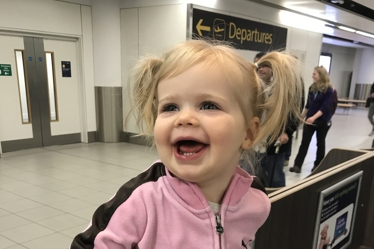 Toddler travel snacks airport