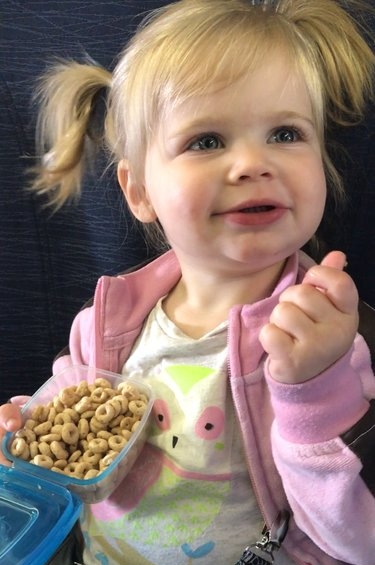 toddler airplane food