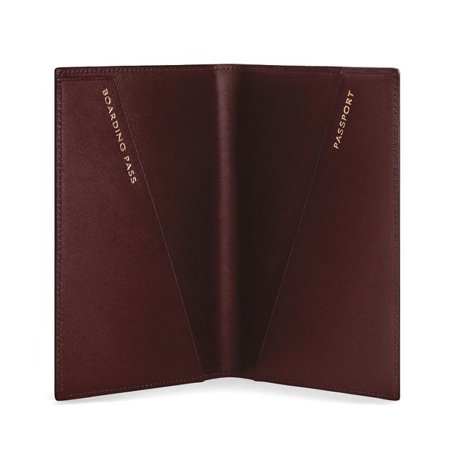 Smythson Panama Passport Cover