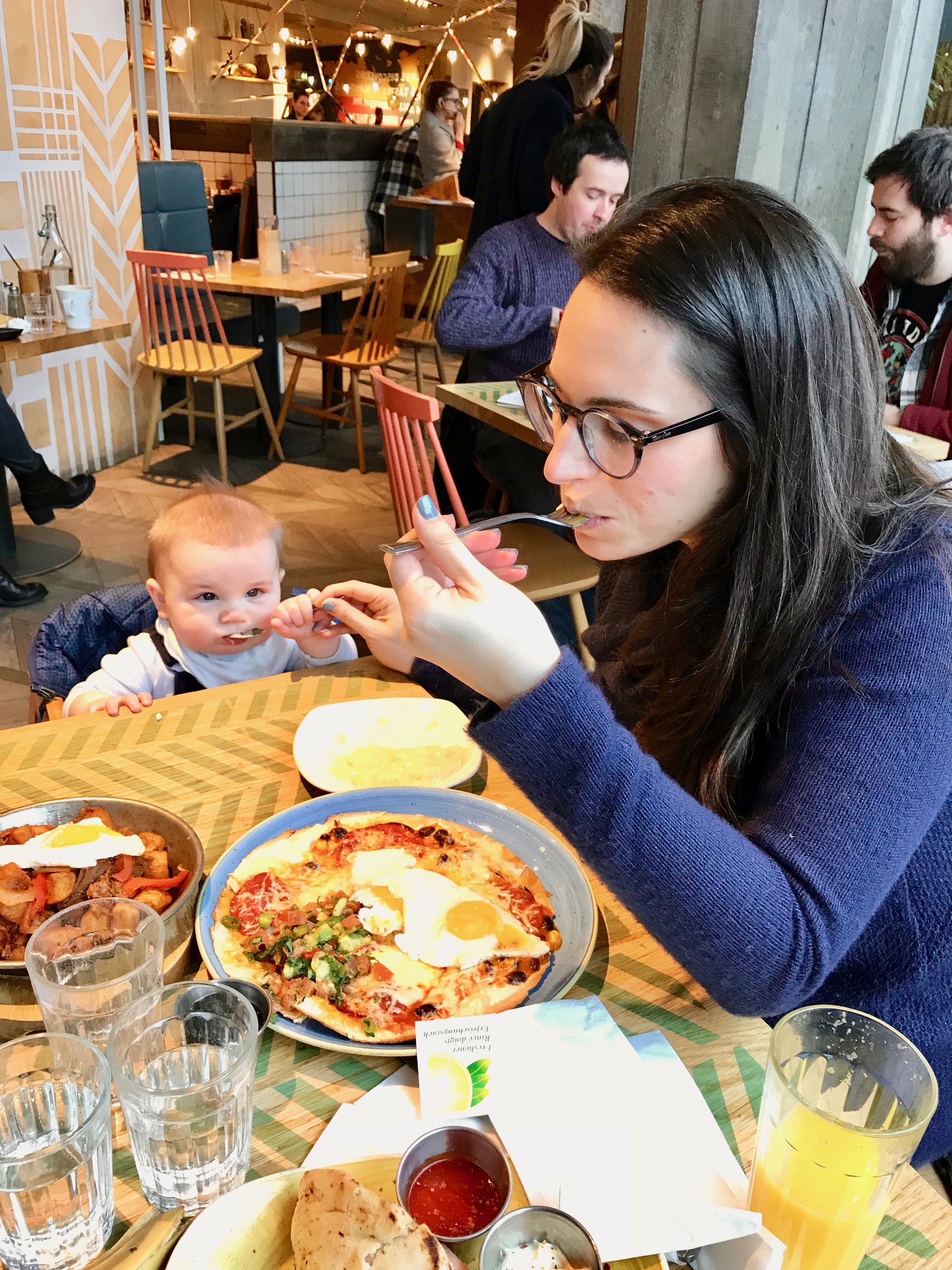 baby friendly restaurant london
