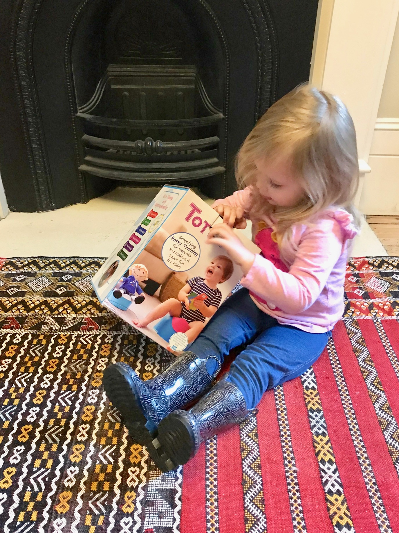 tot on the pot potty training