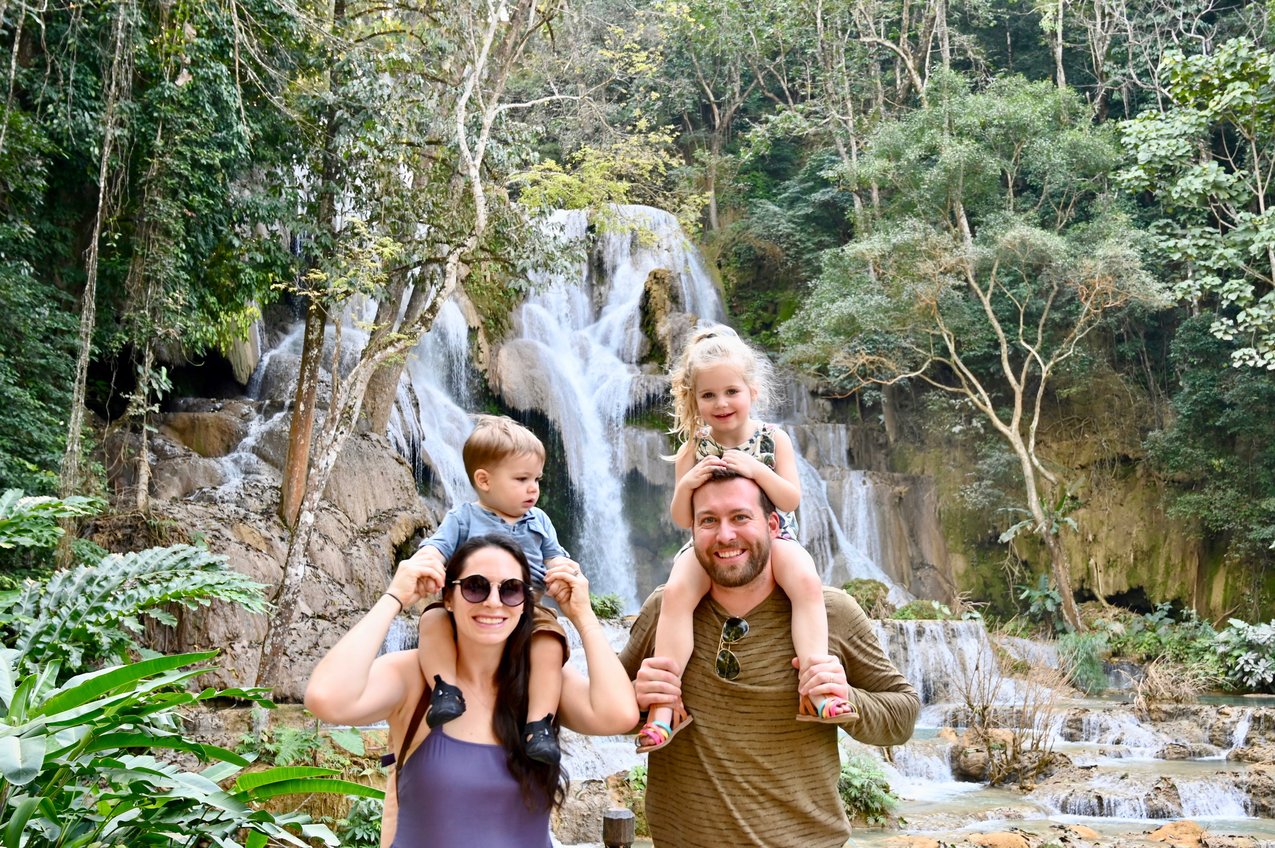 family travel laos
