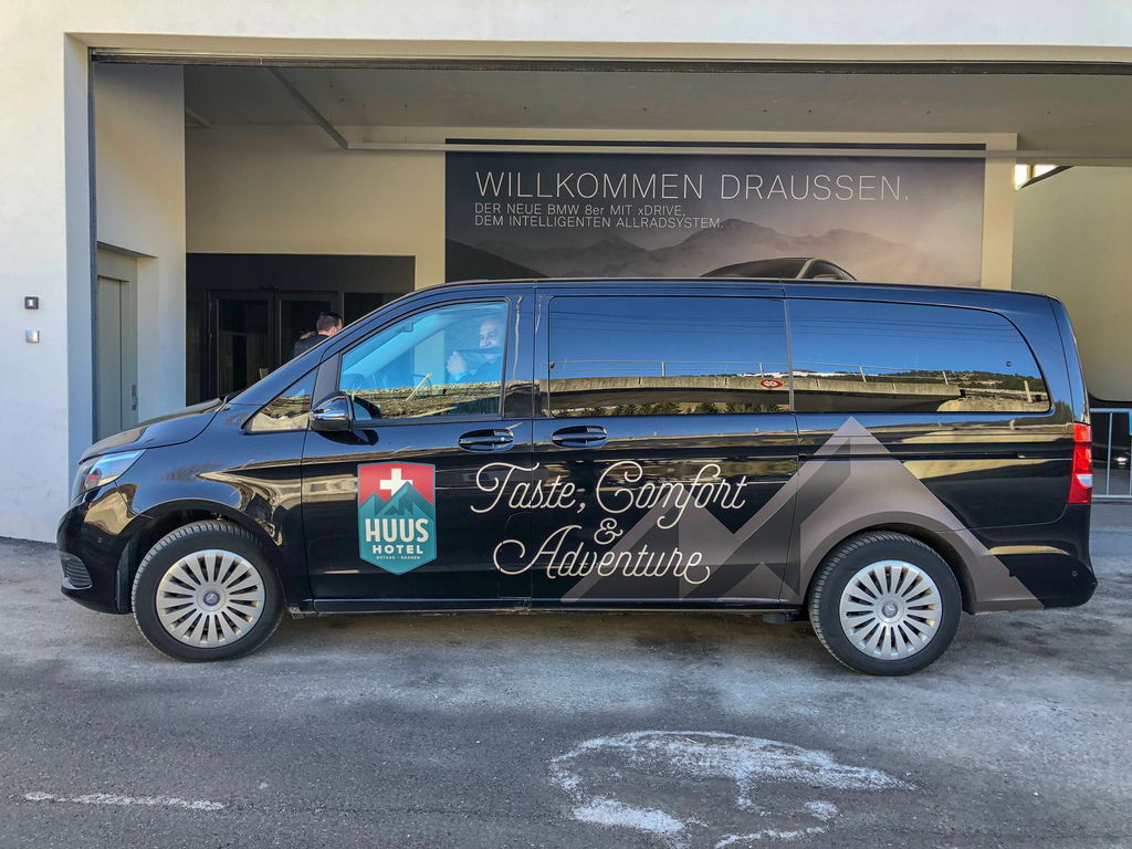 huus hotel gstaad shuttle