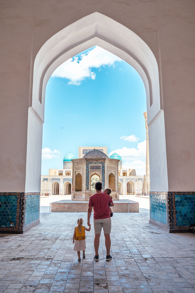 central asia with kids